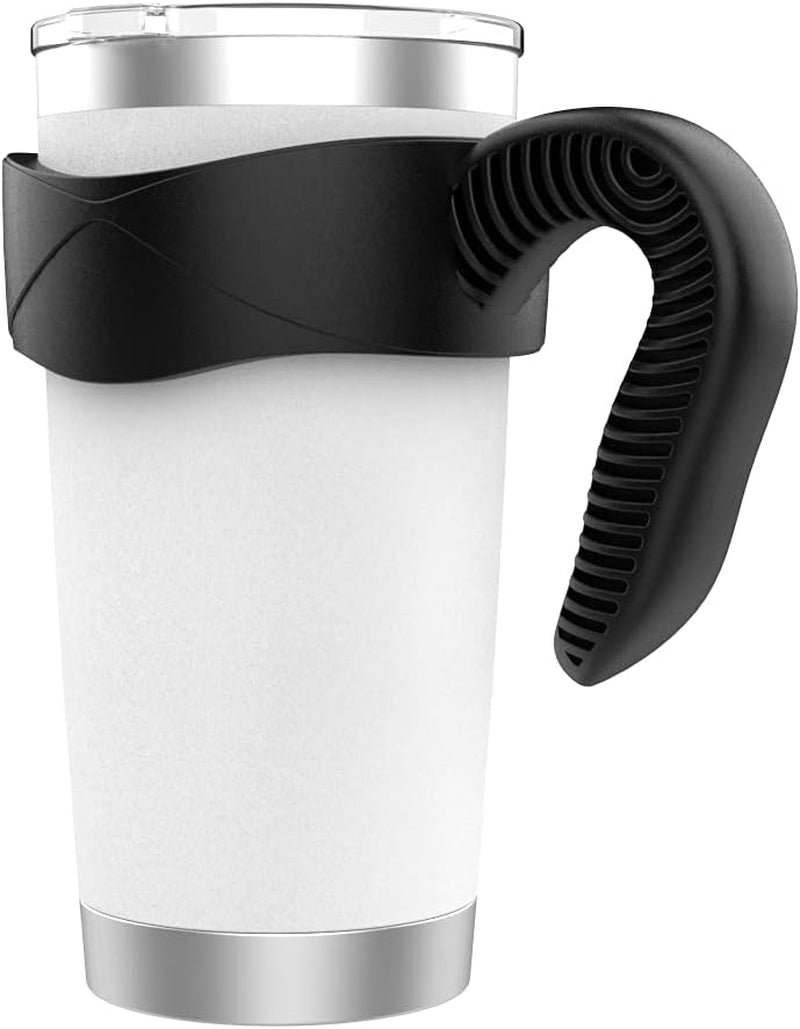 Tumbler Handle Fits for 20 OZ YETI Tumbler, OZARK TRAIL Tumbler, Rambler Tumbler(Black)