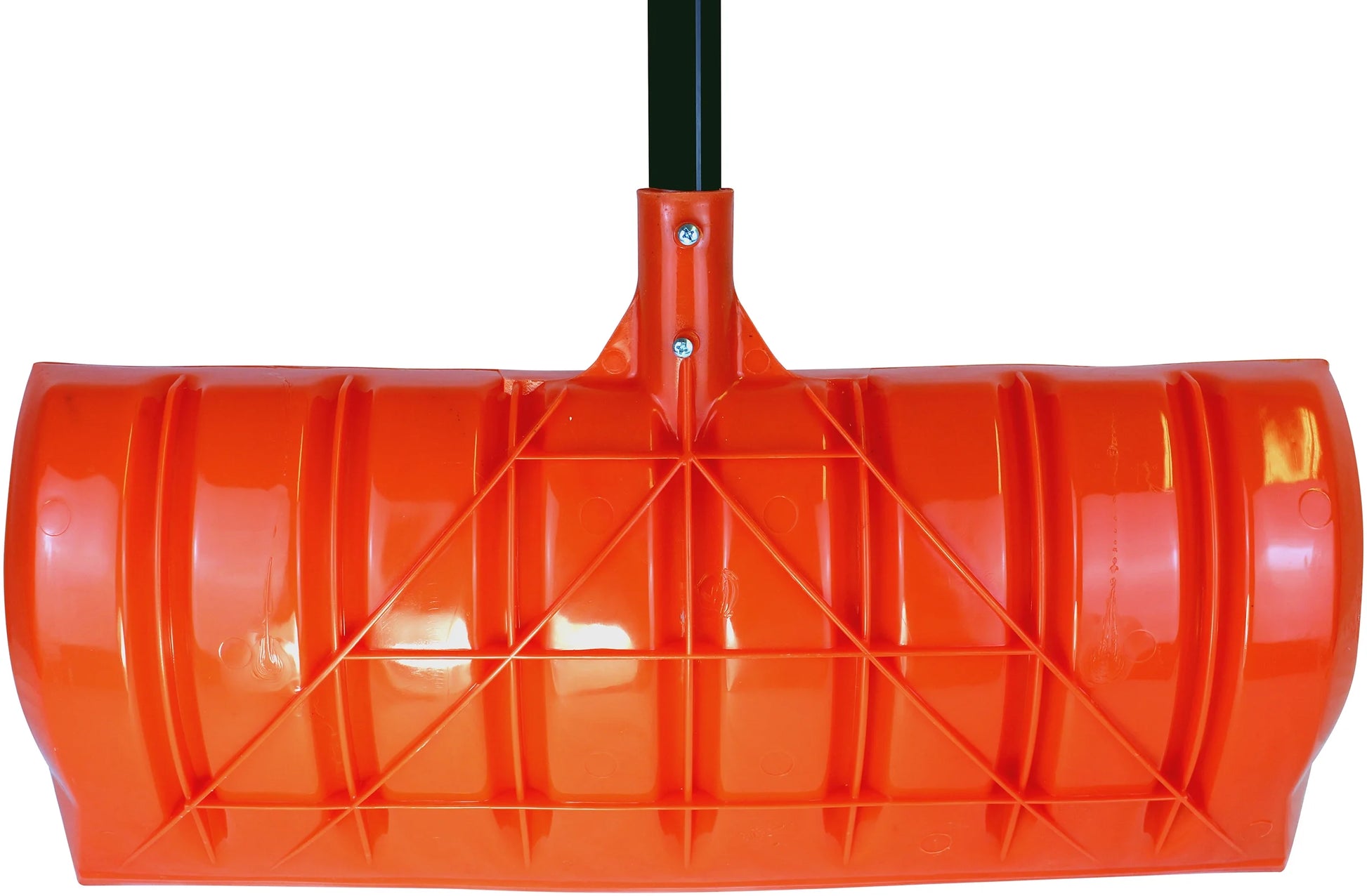 Bigfoot 21" Roller Snow Shovel - Metal Handle - Large D-Grip